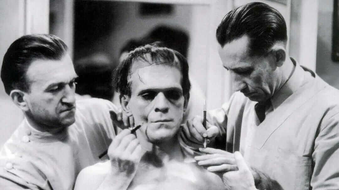 Pierce & Karloff Frankenstein