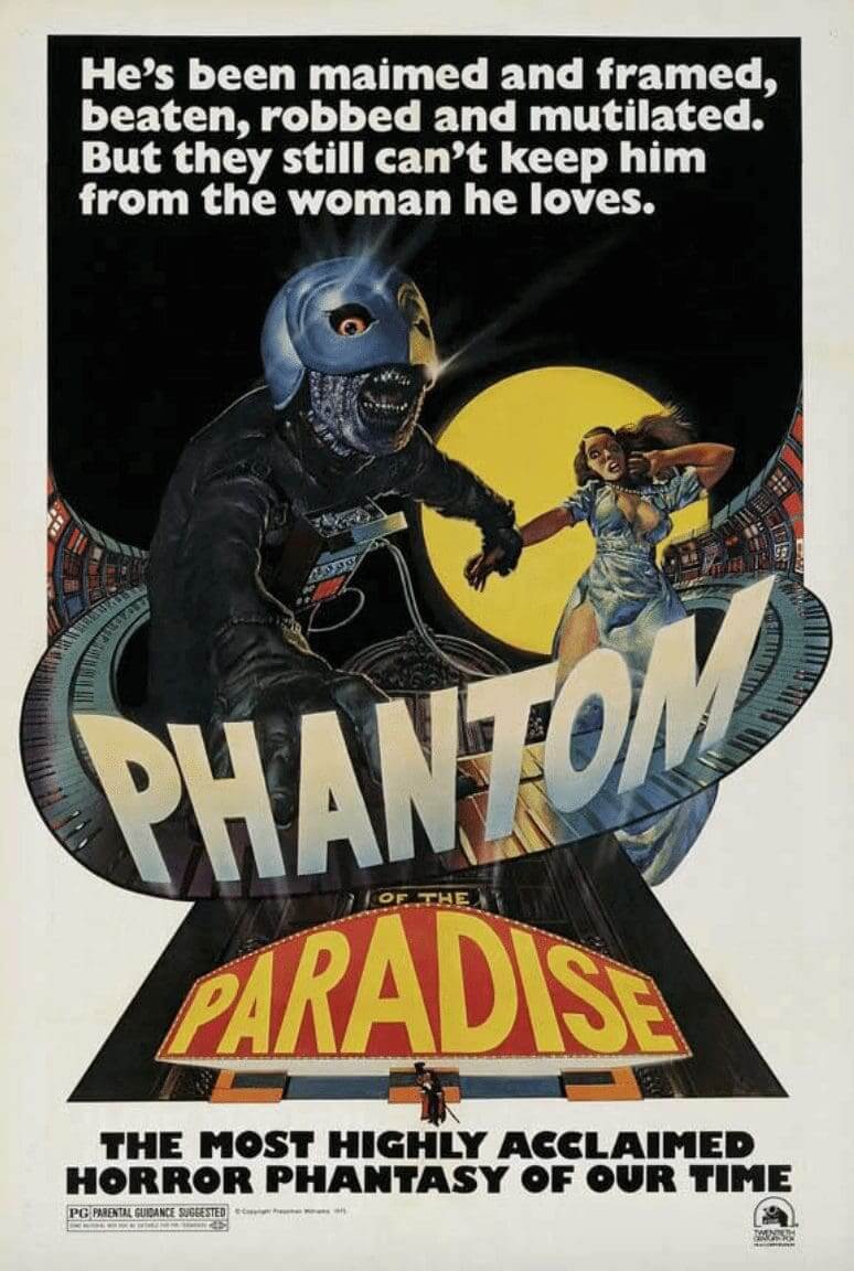 phantom of the paradise poster