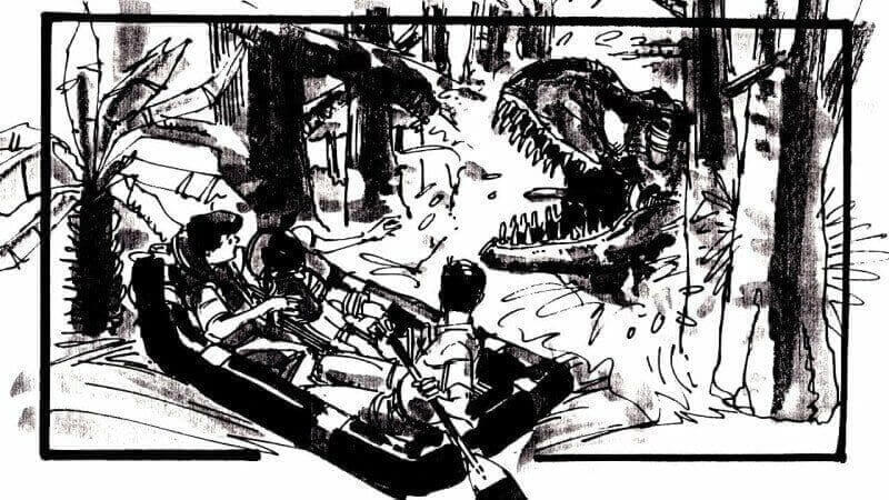 River Raft storyboard