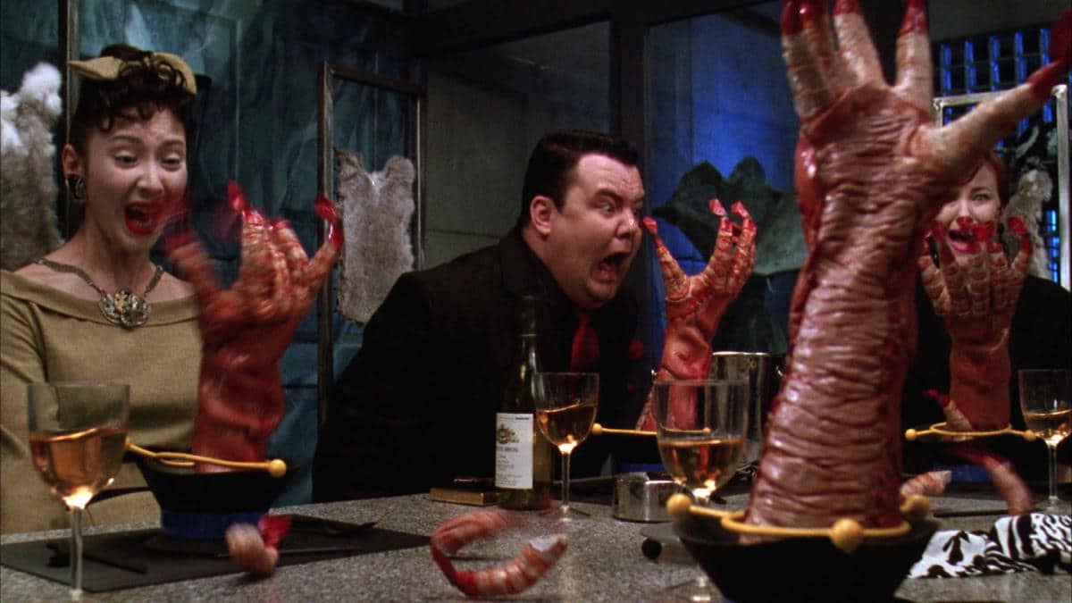 day o beetlejuice shrimp hands scream